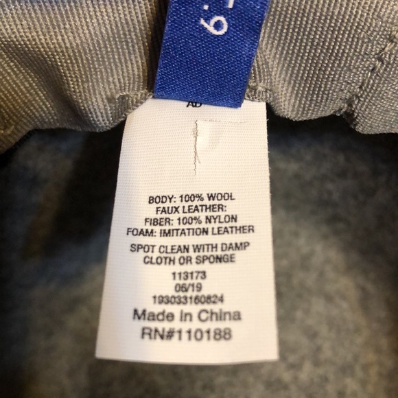 Gray wool hat - Picture 5 of 6